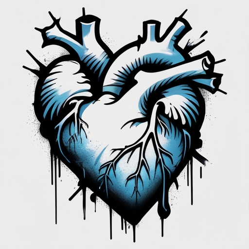 Frostbound Heart Tattoo idea