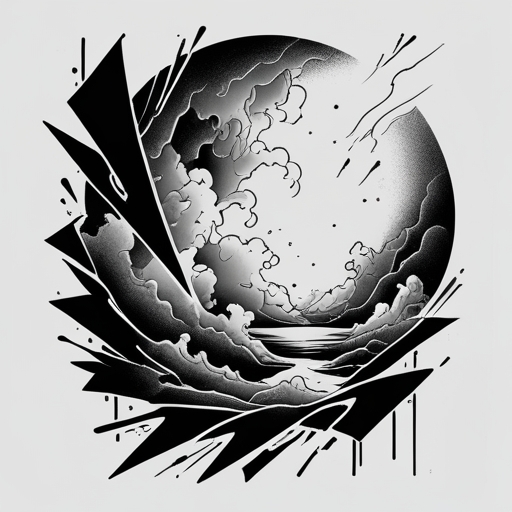 Tears of the Moonlit Storm Tattoo idea
