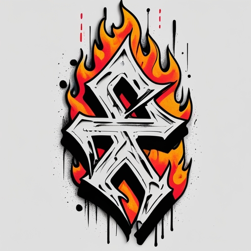Sacred Firestorm Tattoo idea