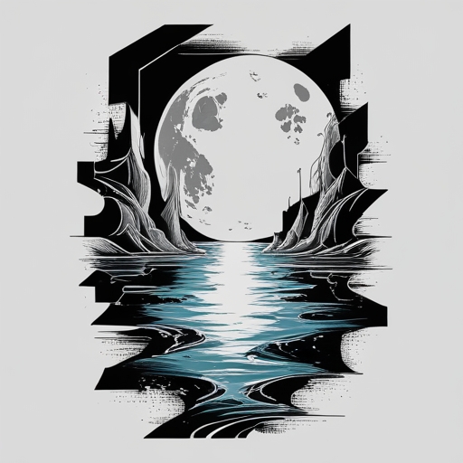 Moonlit Waters Tattoo idea