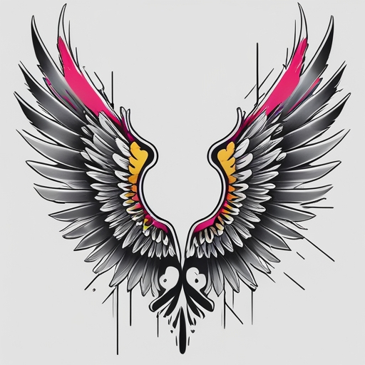 Frosted Wings Tattoo idea