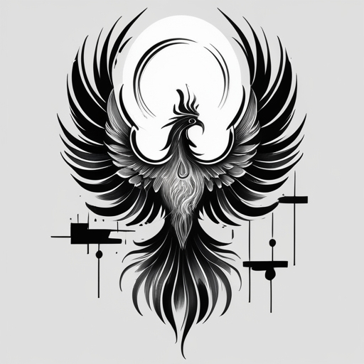 Phoenix’s Breath of Eternal Light Tattoo idea