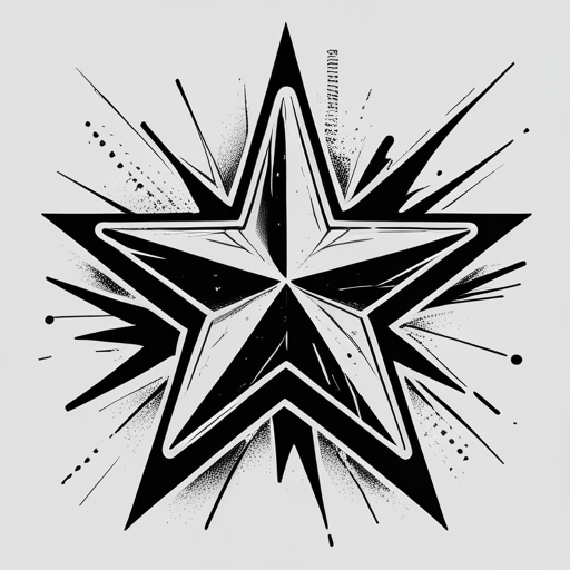 Shining Star Tattoo idea