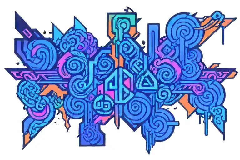 Aesthetic Symbols Arranged