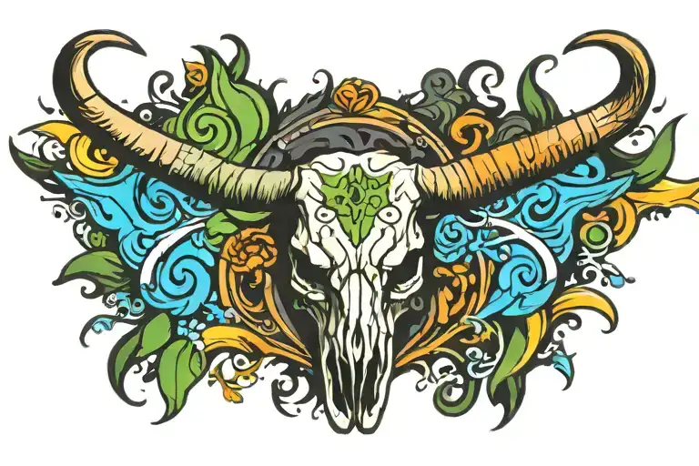 Texas Longhorn Skull