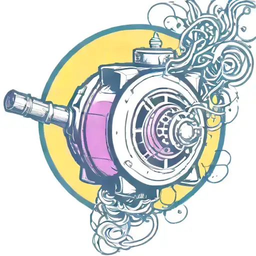 Wired Explosive Bomb With Wires And Timer
