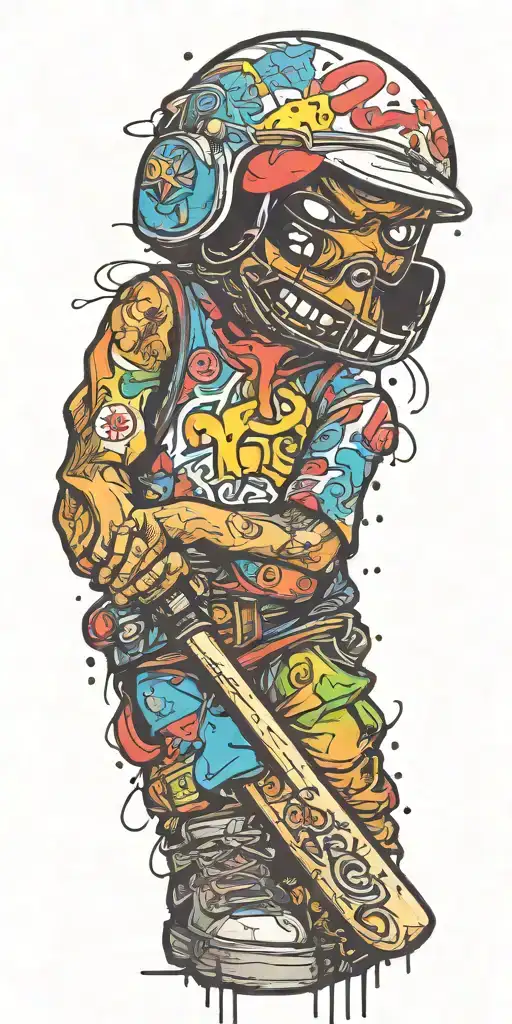 Peanut Butter And Jellie With A Baseball Bat