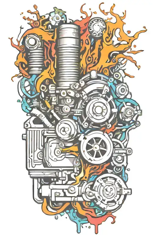 Diesel Engine Explosion