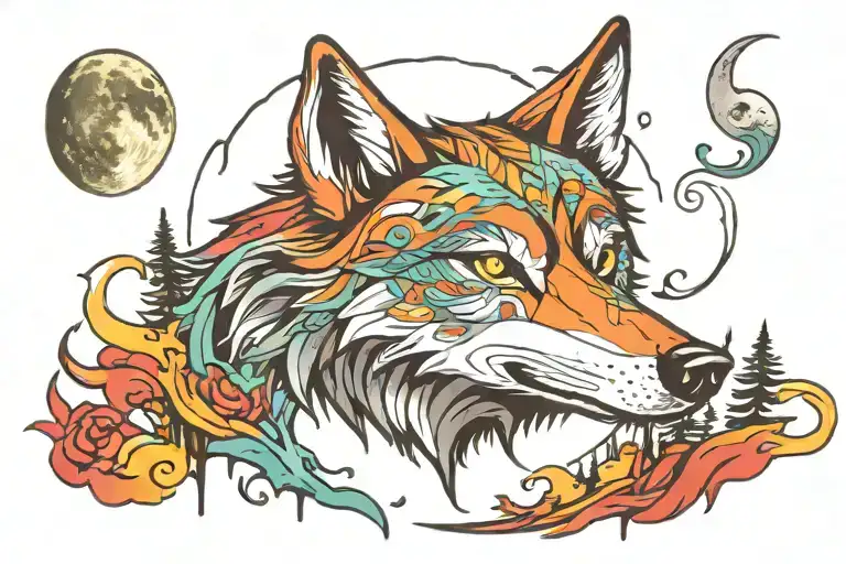 Wolf Ship Forest Moon