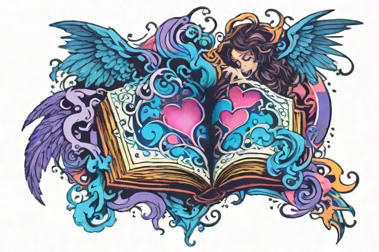 Two Souls In Love Open Book Cover Coming Out