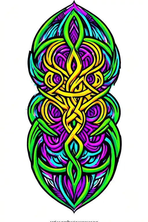 Celtic Mandala Gemini Sign