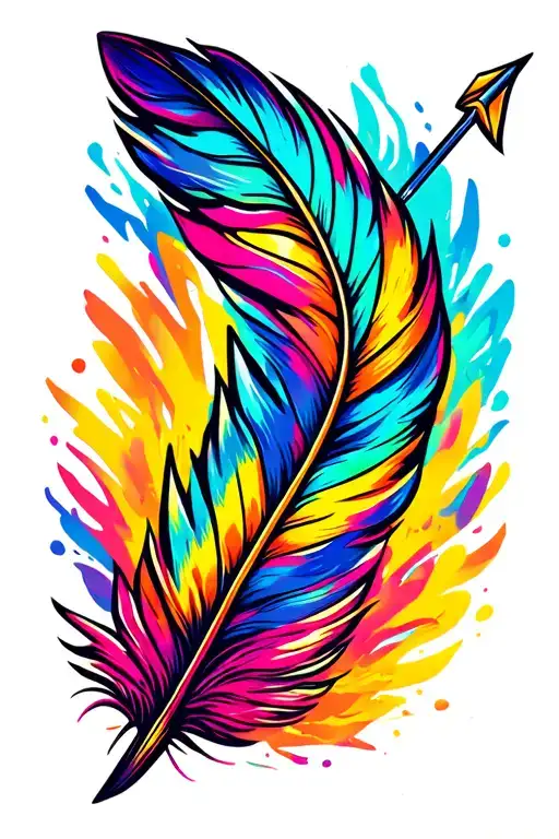 Feather Arrow