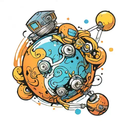 Pixar Luxo Ball Turned Into The Moon