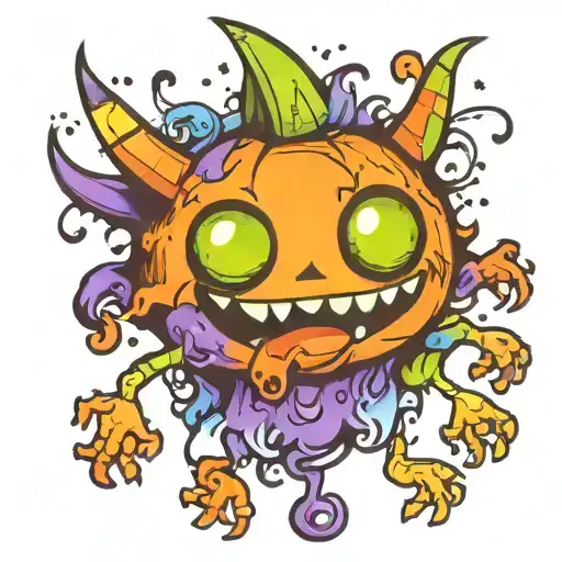 Halloween Kawaii Monster