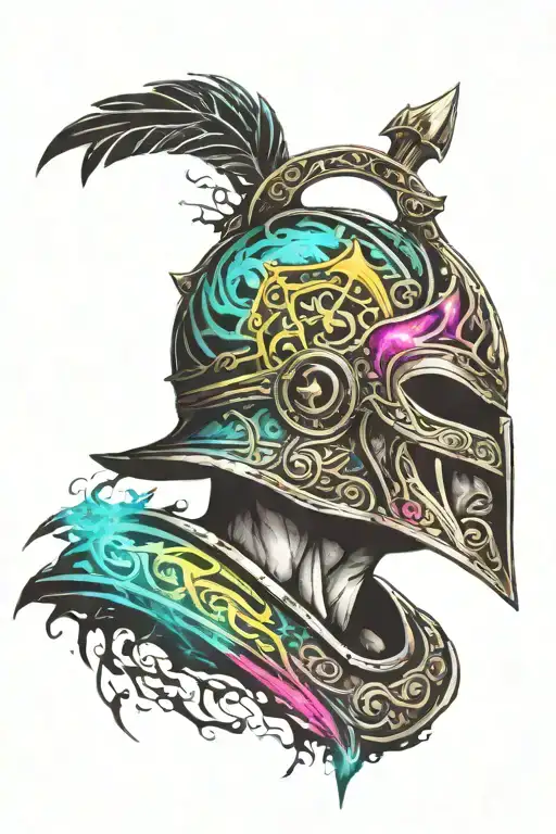 Gladiator Emanating Devine Light