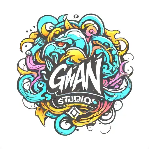 G Man Art Studio Logo