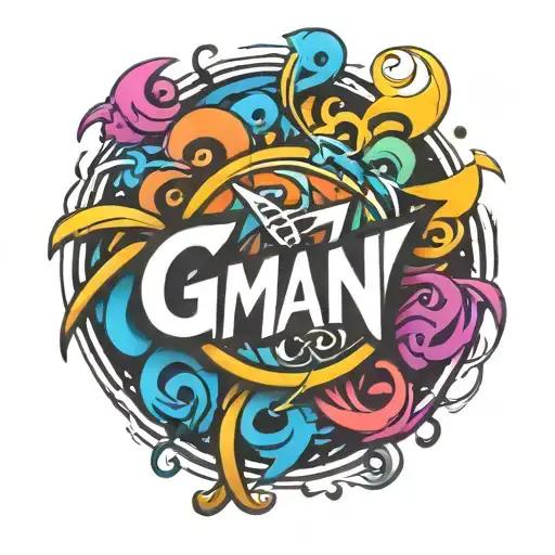 G Man Art Studio Logo