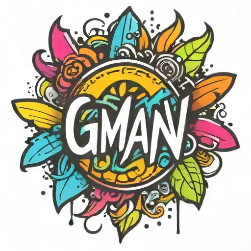 G Man Art Studio Logo