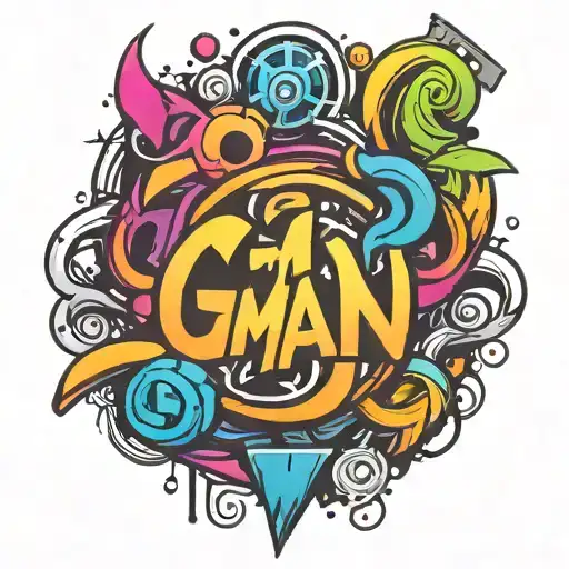 G Man Art Studio Logo