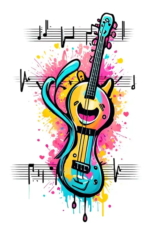 Music Heartbeat Love Happy Face