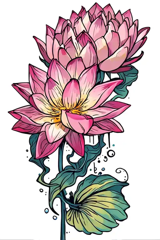 Lotus Flower Blooming