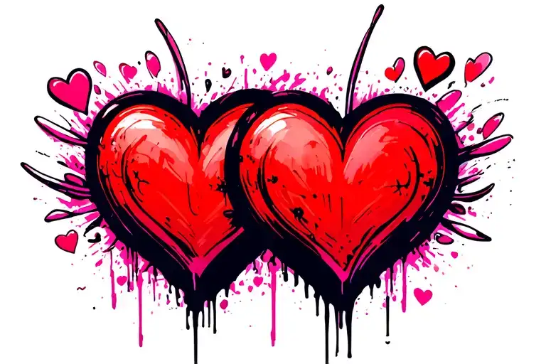 Hearts Symbolizing Love