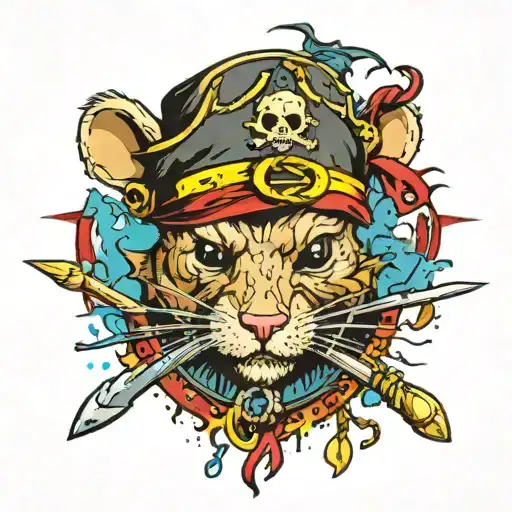 Rat Pirate Captain