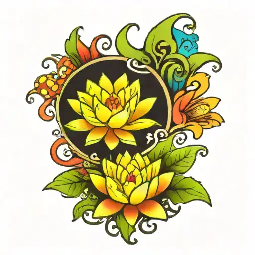 Water Lily Disney Style