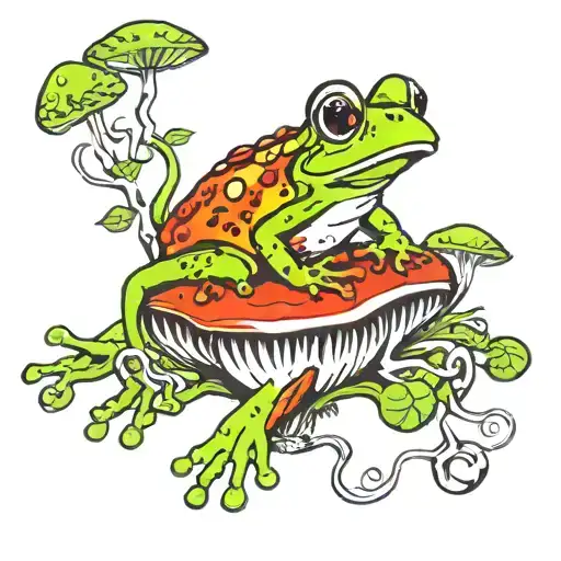 Frog Mushroom