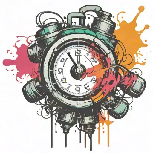 Bomb With Wires And Timer