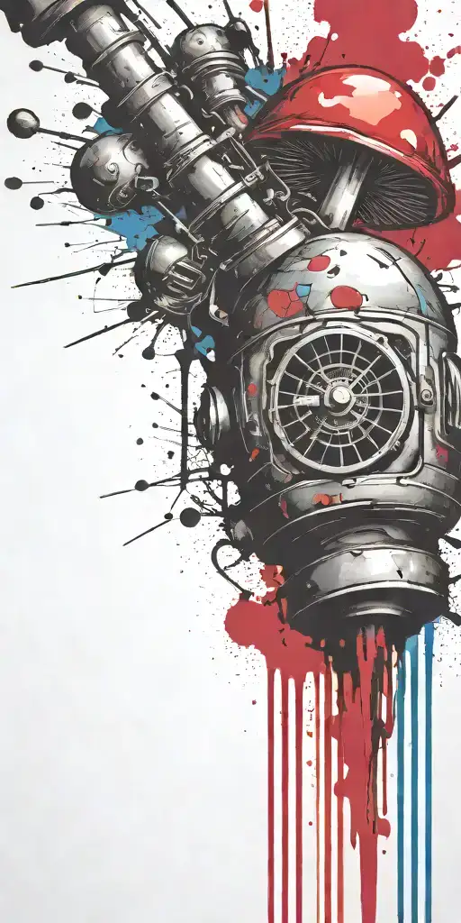 Inconspicuous Ticking Time Bomb Mushroom Grenade