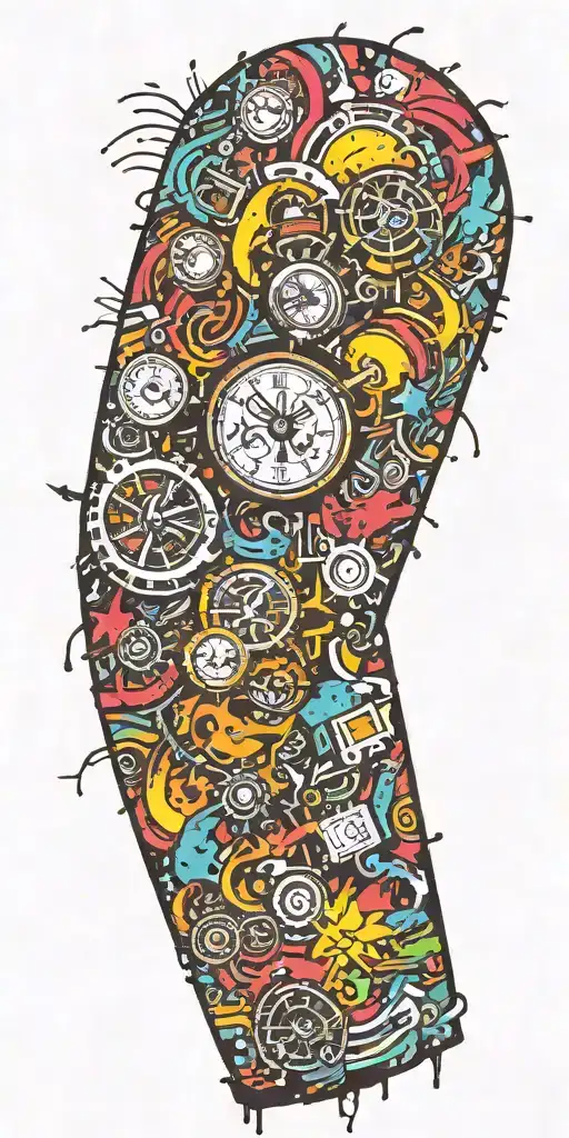 Inconspicuous Trippy Ticking Time Bomb Explosion