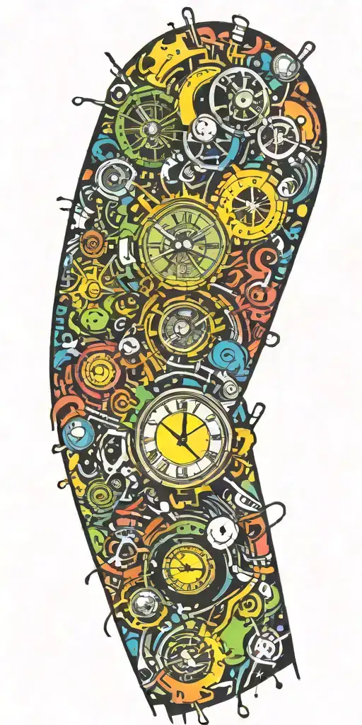 Inconspicuous Trippy Ticking Time Bomb Explosion