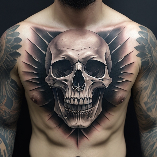 Motorcycle Skull