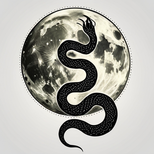 Moonlit Serpent’s Path