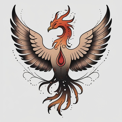 Sacred Blood of the Phoenix Tattoo idea