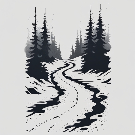 Frozen Path Tattoo idea