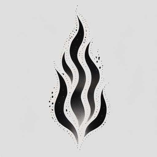 Frostborn Flame Tattoo idea