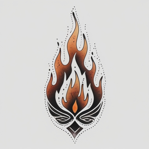 Whispers of the Sacred Fire Tattoo idea