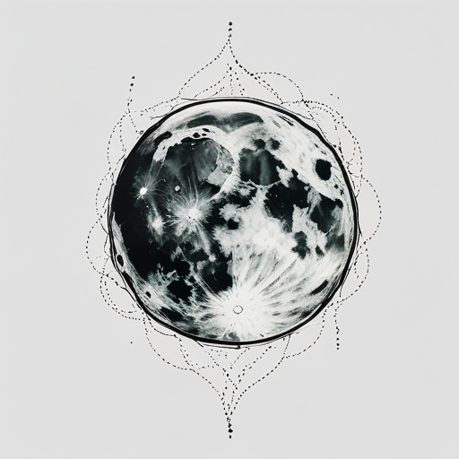 Whispers of the Moon’s Breath Tattoo idea