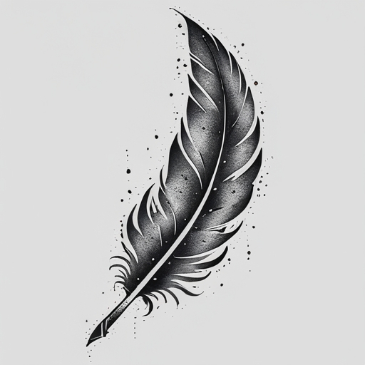 Phoenix Feather Tattoo idea
