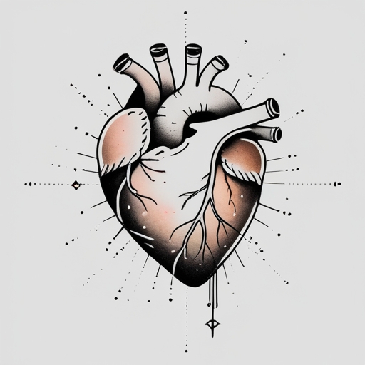 Celestial Heart’s Echo Tattoo idea