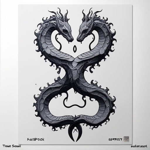 Tears of the Serpent’s Flame Tattoo idea
