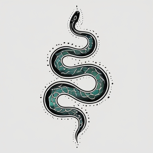 Tears of the Eternal Serpent’s Call Tattoo