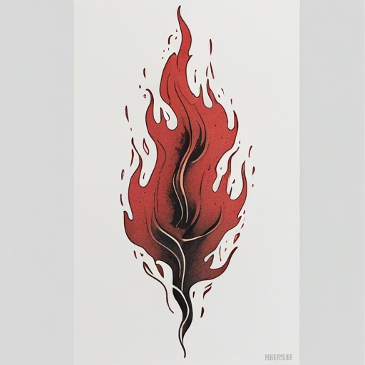 Crimson Firestorm Tattoo idea