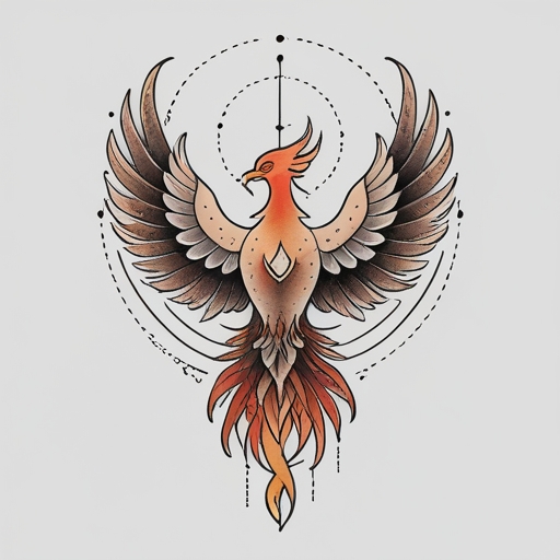 Phoenix’s Sacred Path Tattoo idea