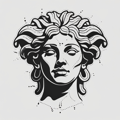 Medusa Statue