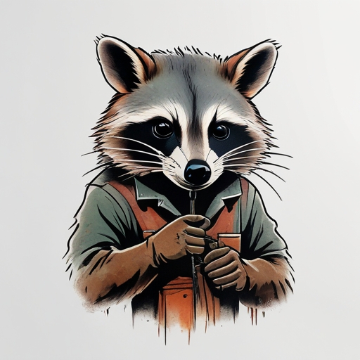 Welding Racoon