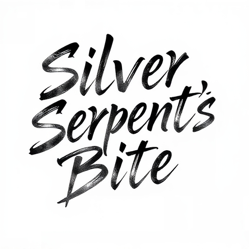 Silver Serpent’s Bite Tattoo idea