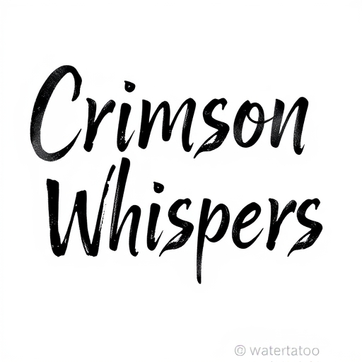 Crimson Whispers Tattoo idea